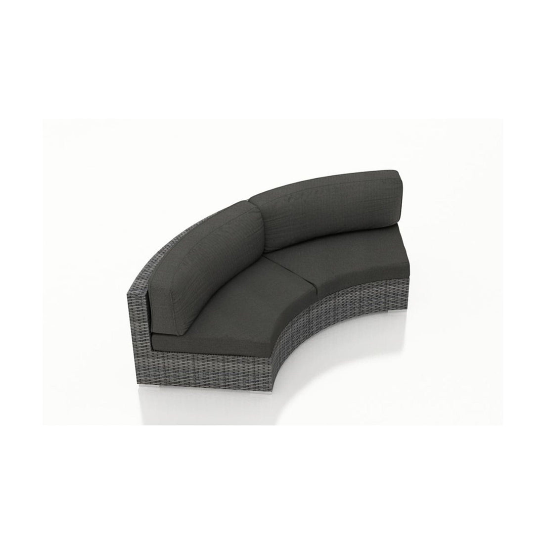 District Curved Loveseat