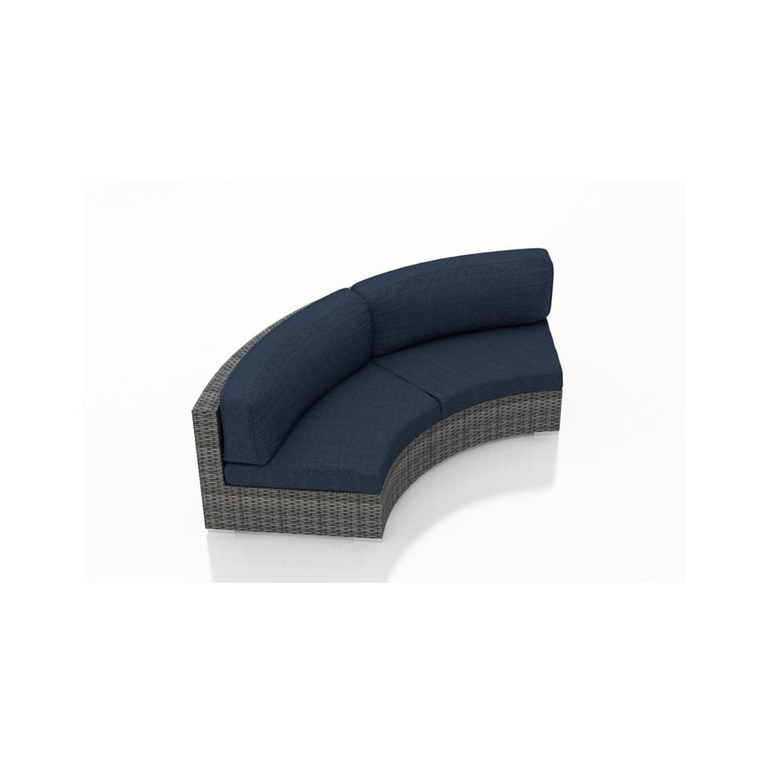 District Curved Loveseat