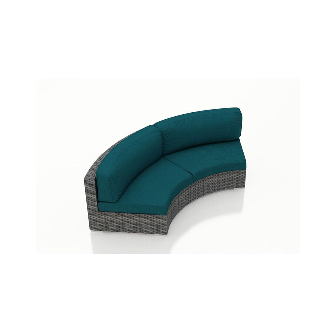 District Curved Loveseat