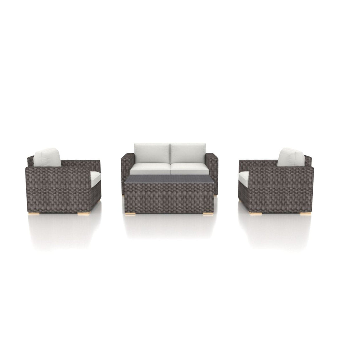 Dune 4 Piece Loveseat Set