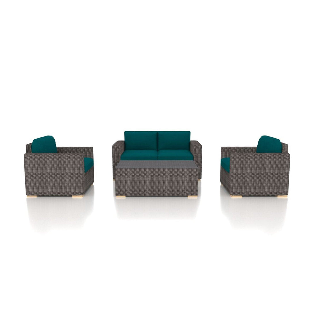 Dune 4 Piece Loveseat Set