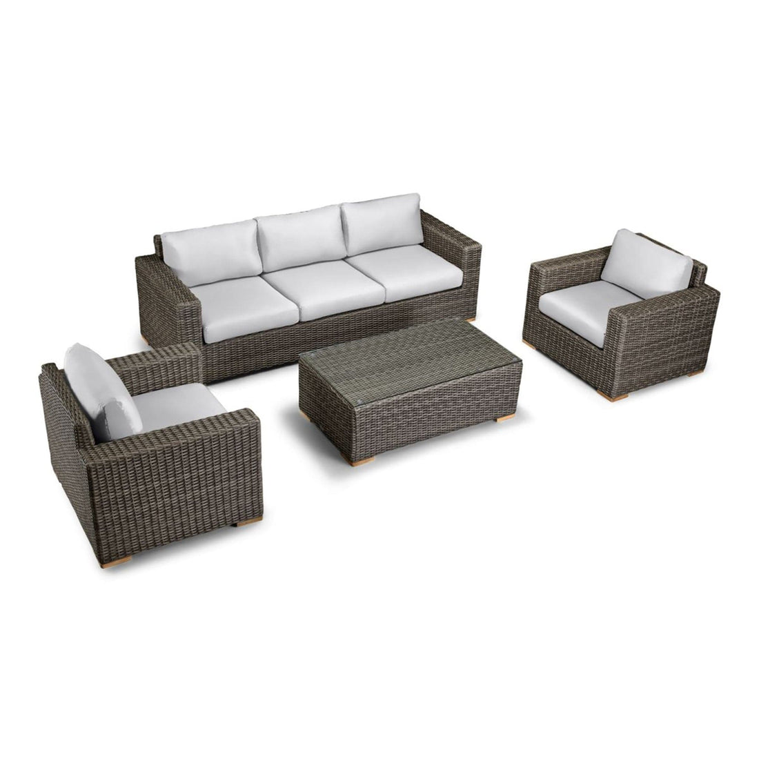 Dune 4 Piece Sofa Club Chair Set