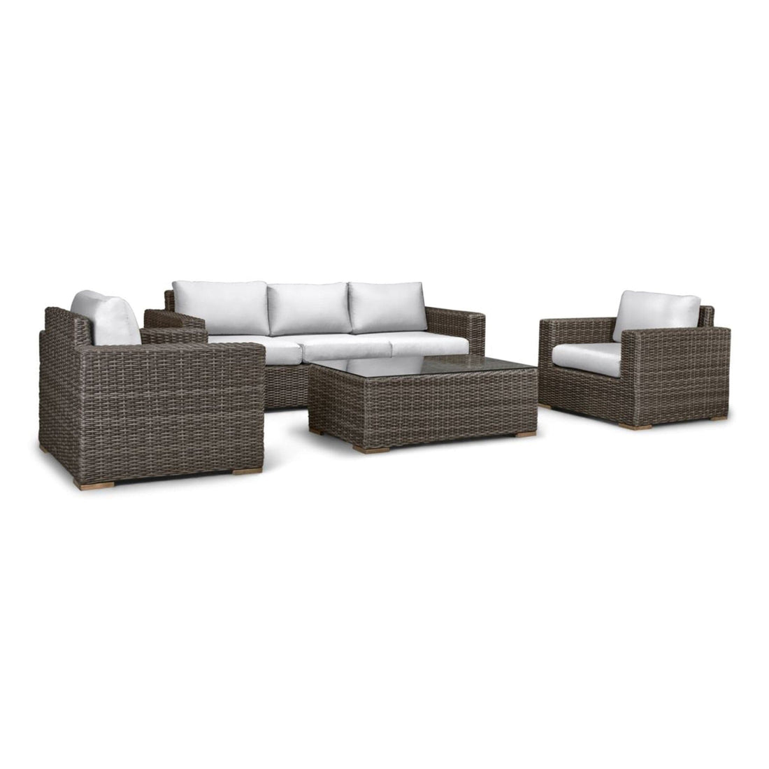 Dune 4 Piece Sofa Club Chair Set