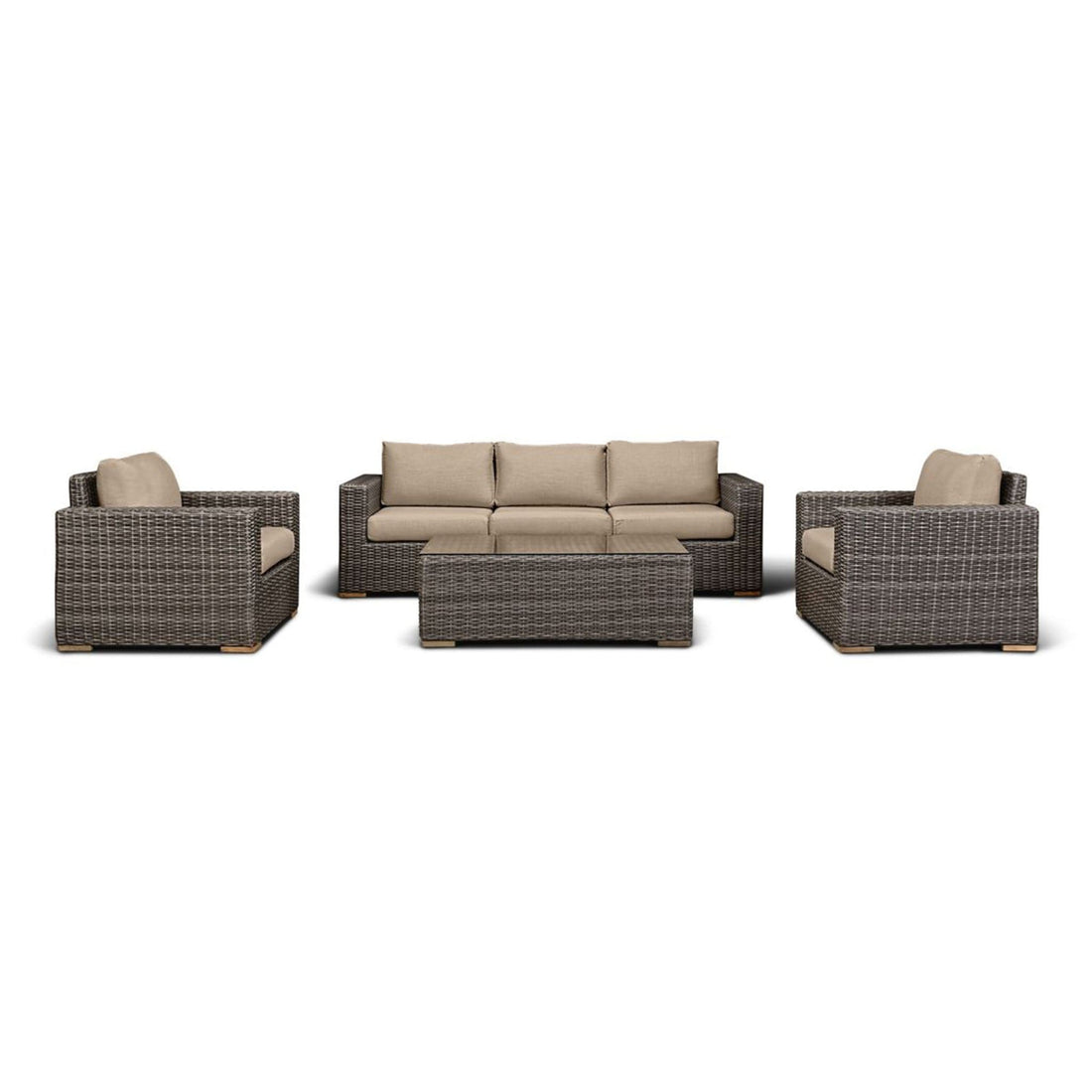 Dune 4 Piece Sofa Club Chair Set