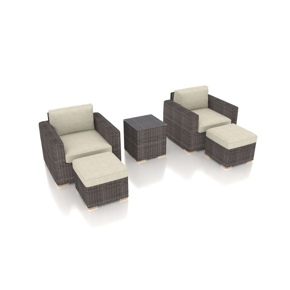 Dune 5 Piece Club Chair Set