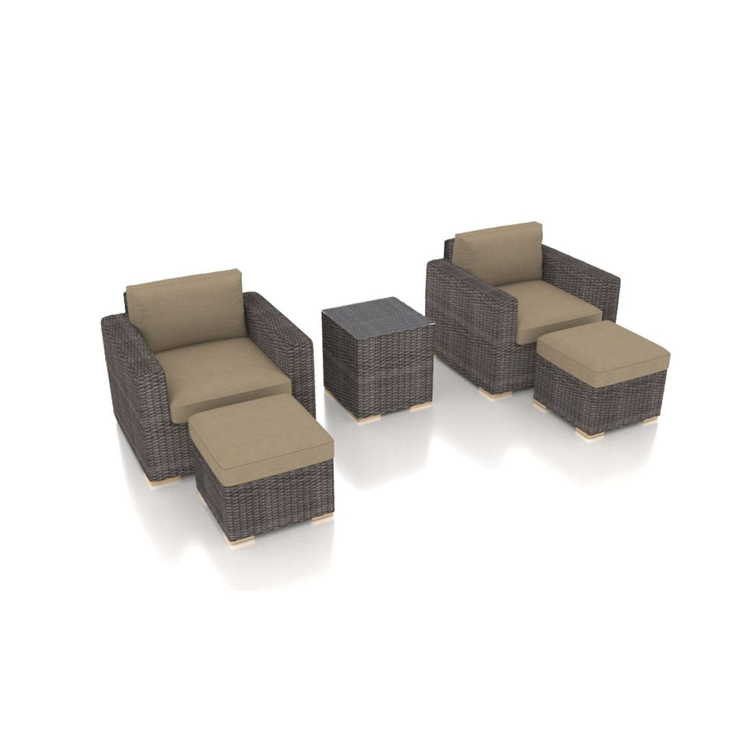 Dune 5 Piece Club Chair Set