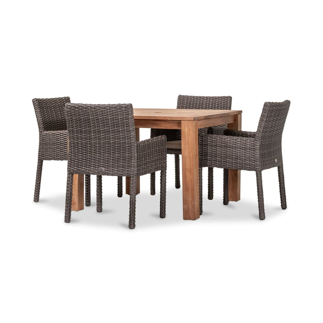 Dune Teak 5 Piece Dining Set