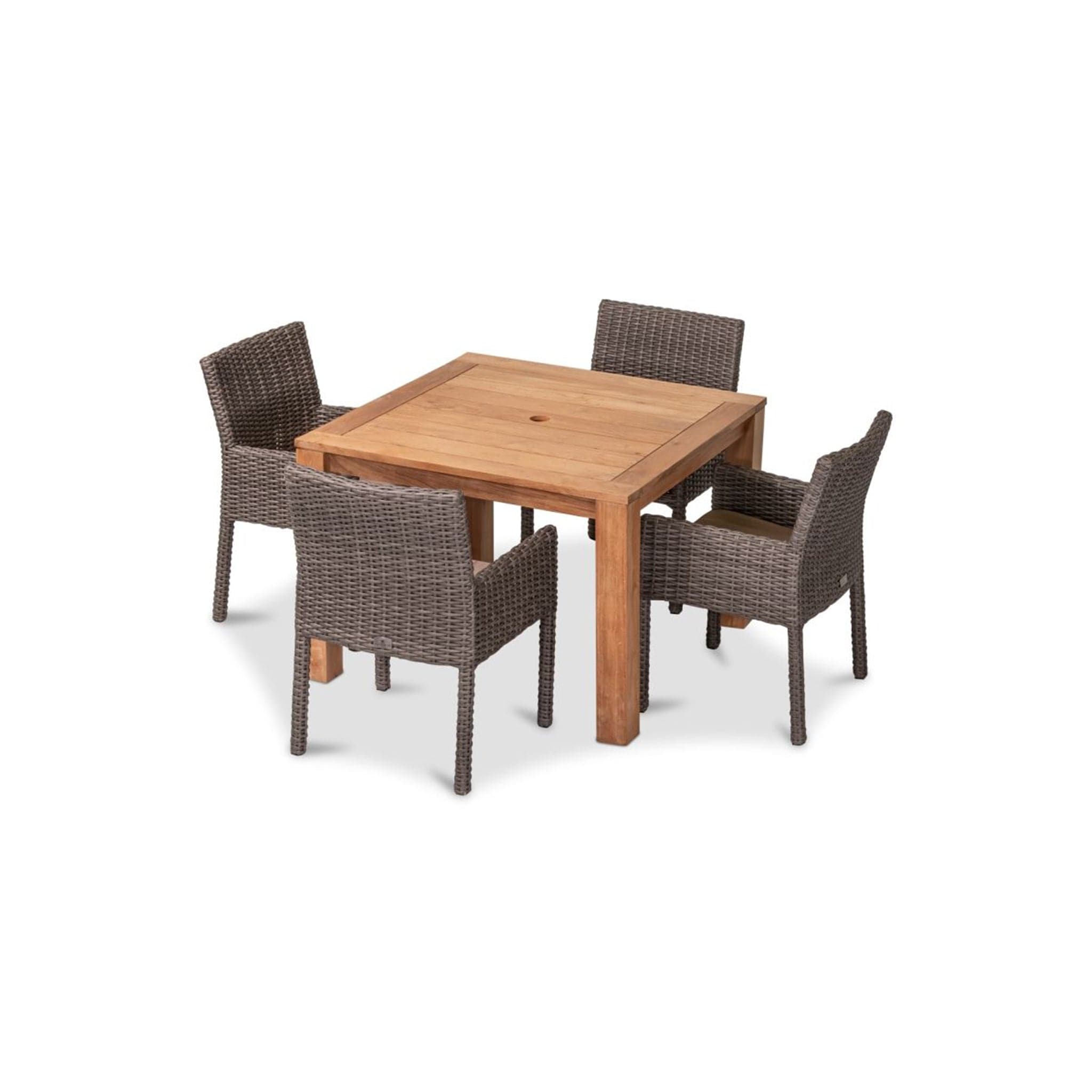 Dune Teak 5 Piece Dining Set