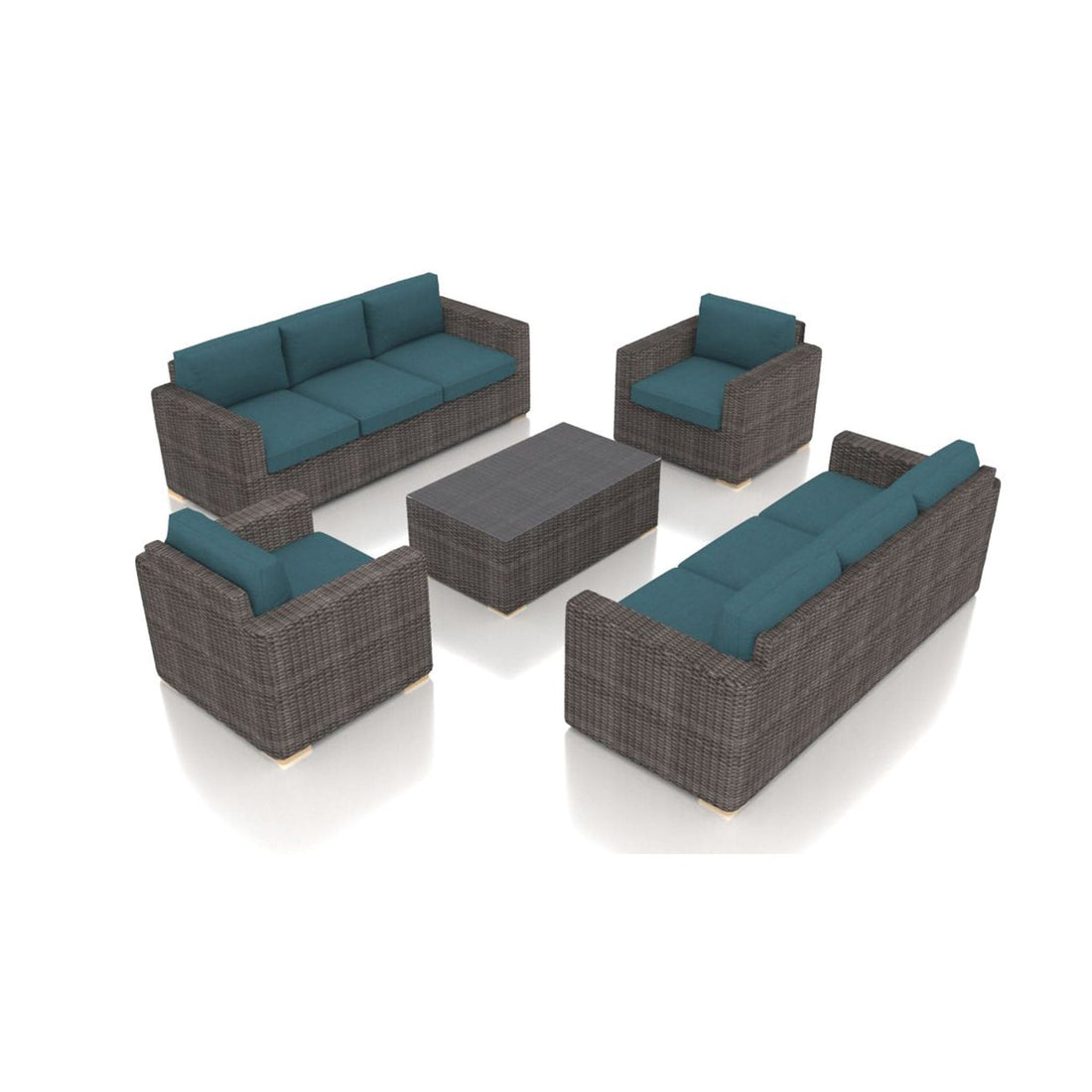 Dune 5 Piece Double Sofa Set