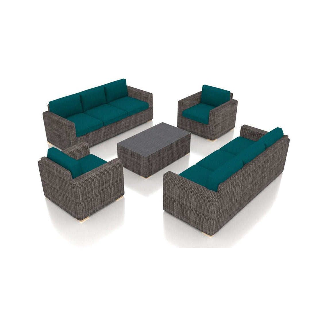 Dune 5 Piece Double Sofa Set