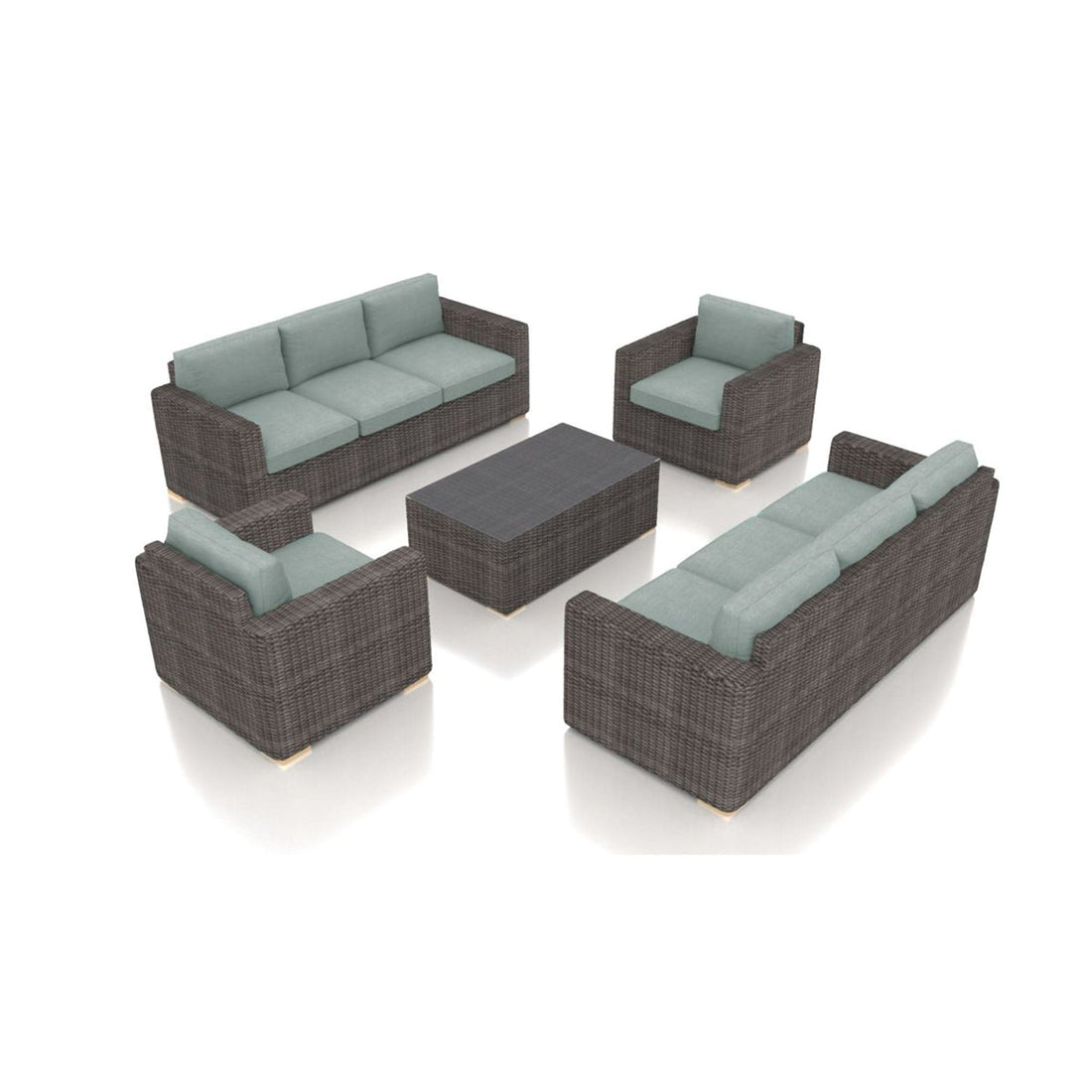 Dune 5 Piece Double Sofa Set