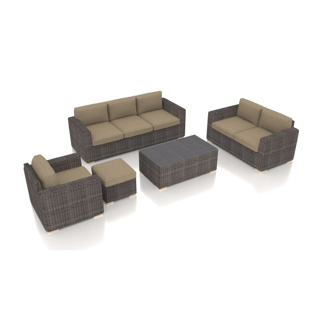 Dune 5 Piece Sofa Set