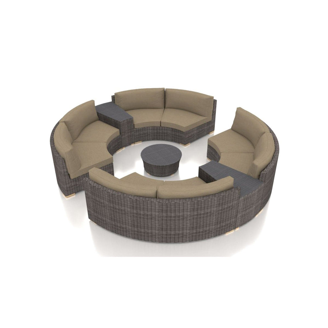 Dune 7 Piece Eclipse Sectional Set