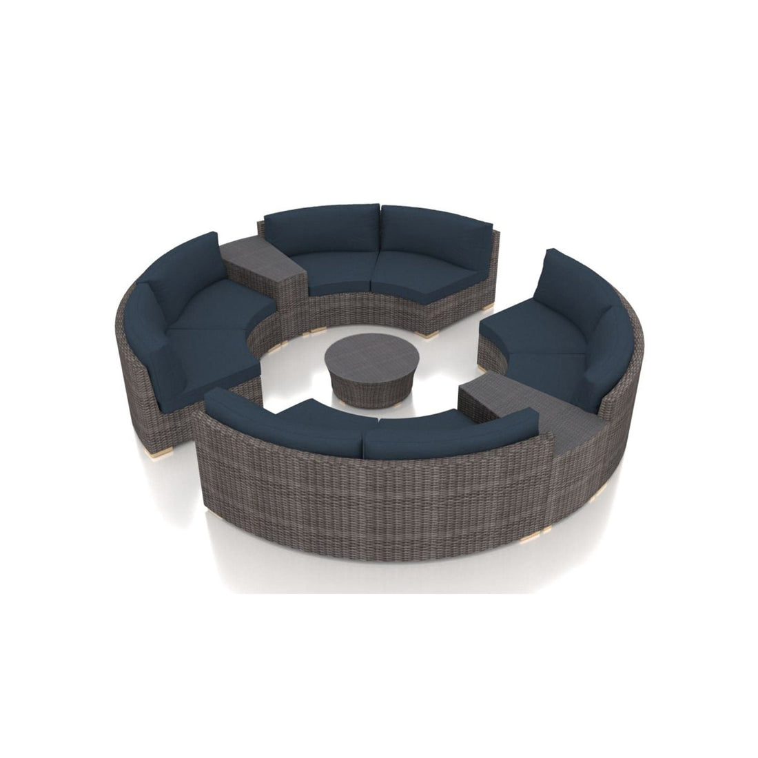 Dune 7 Piece Eclipse Sectional Set