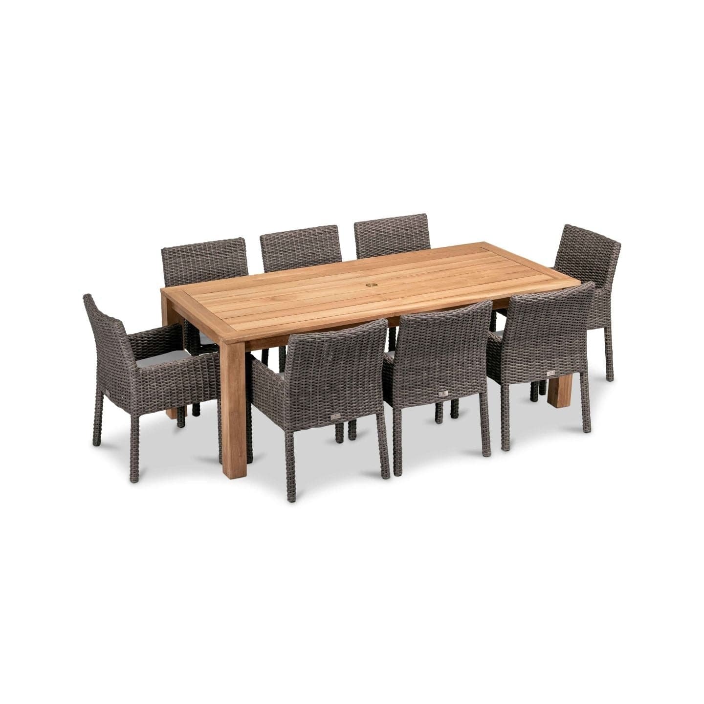 Dune Teak 7 Piece Dining Set