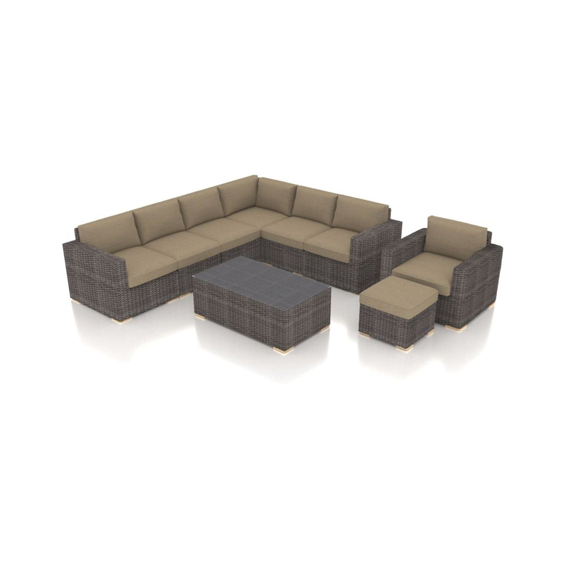 Dune 9 Piece Sectional Set