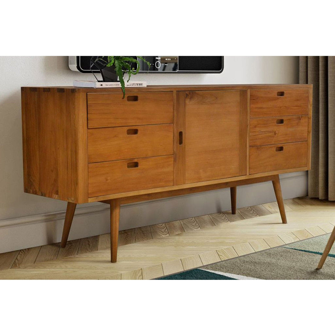 Fifties 6-Drawer Dresser