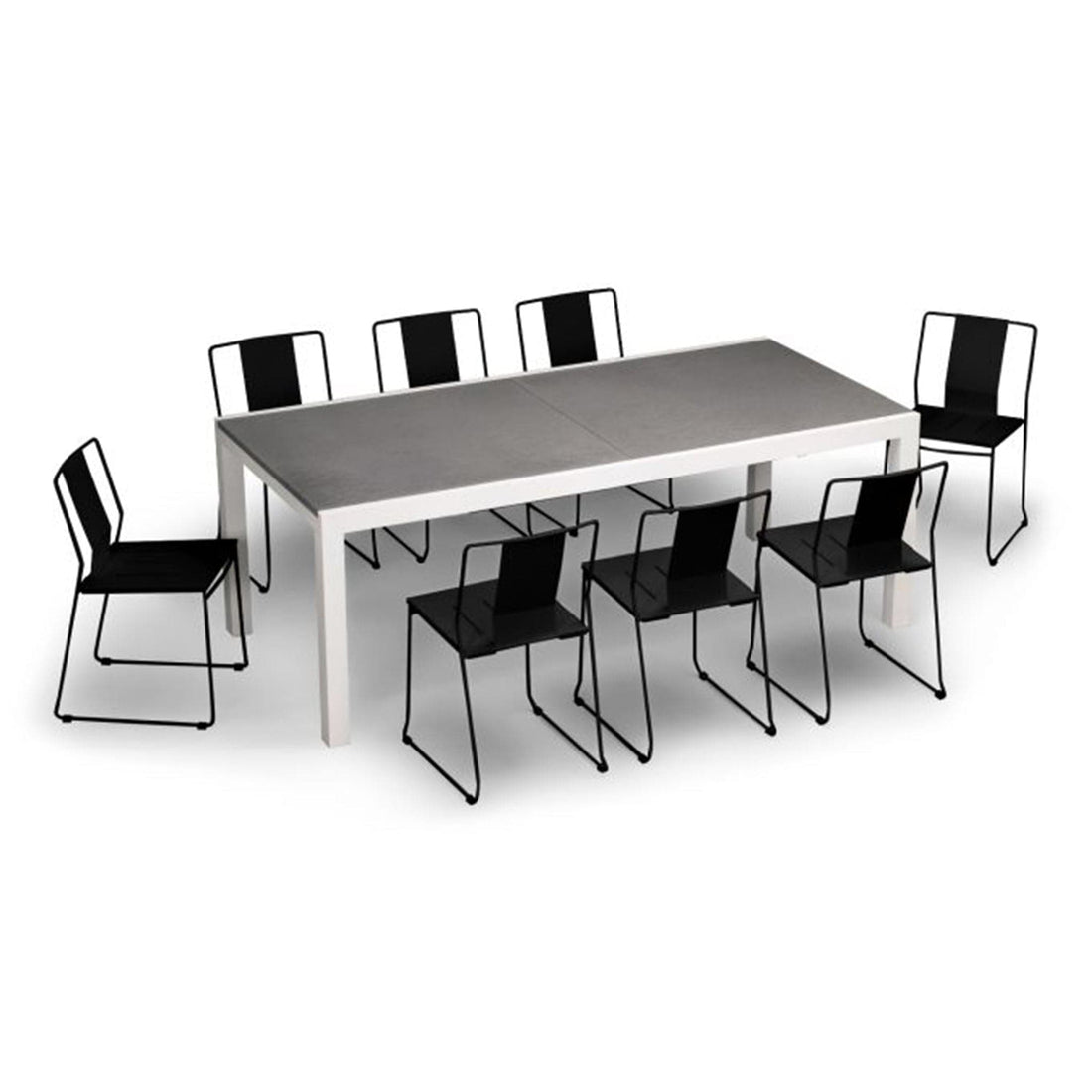 Frank 9 Piece Extendable Dining Set