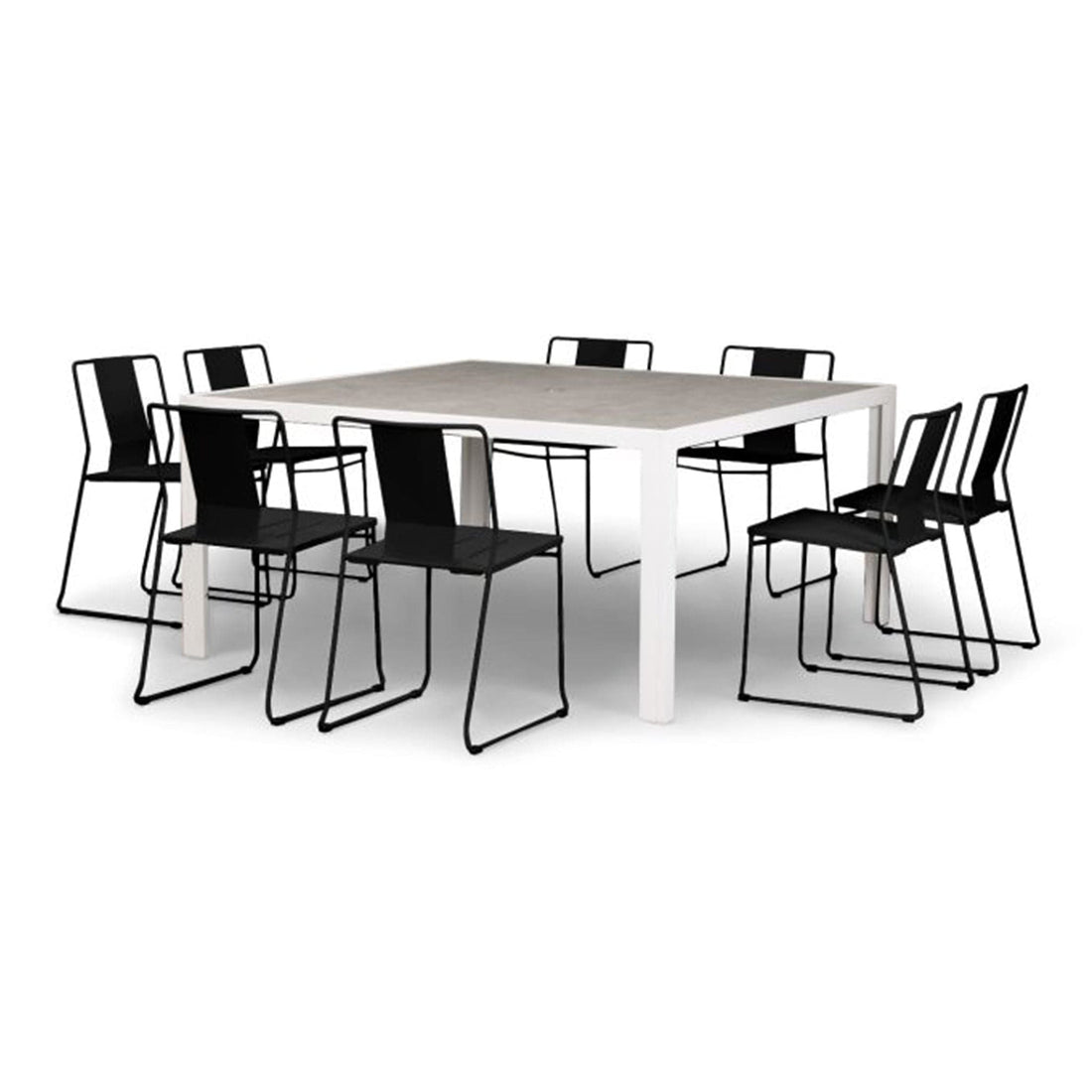 Frank 9 Piece Square Dining Set