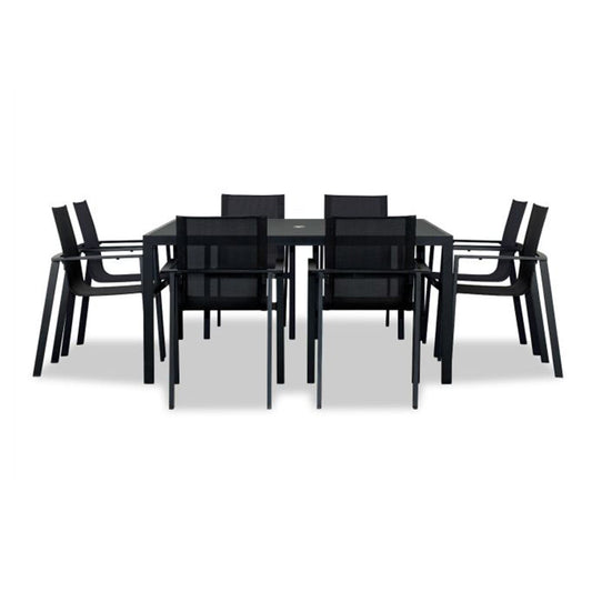 Lift 9 Piece Square Dining Set