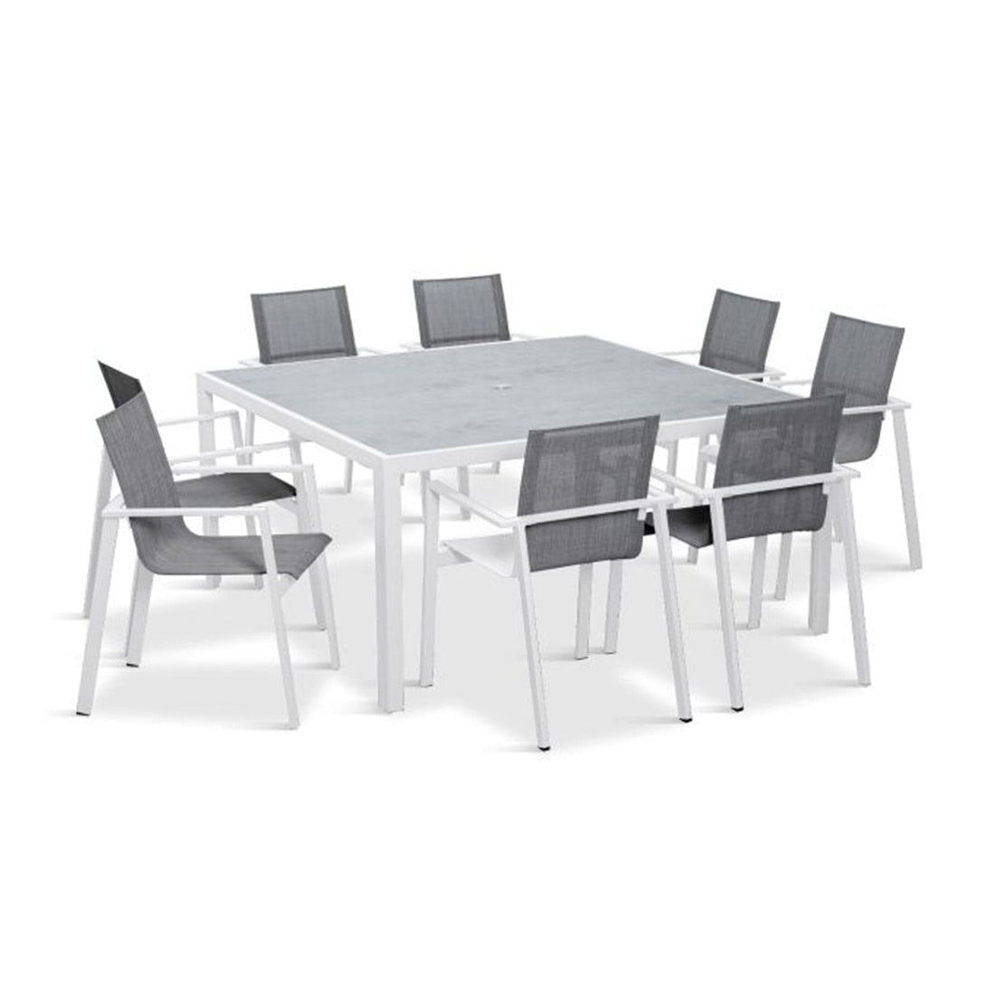 Lift 9 Piece Square Dining Set