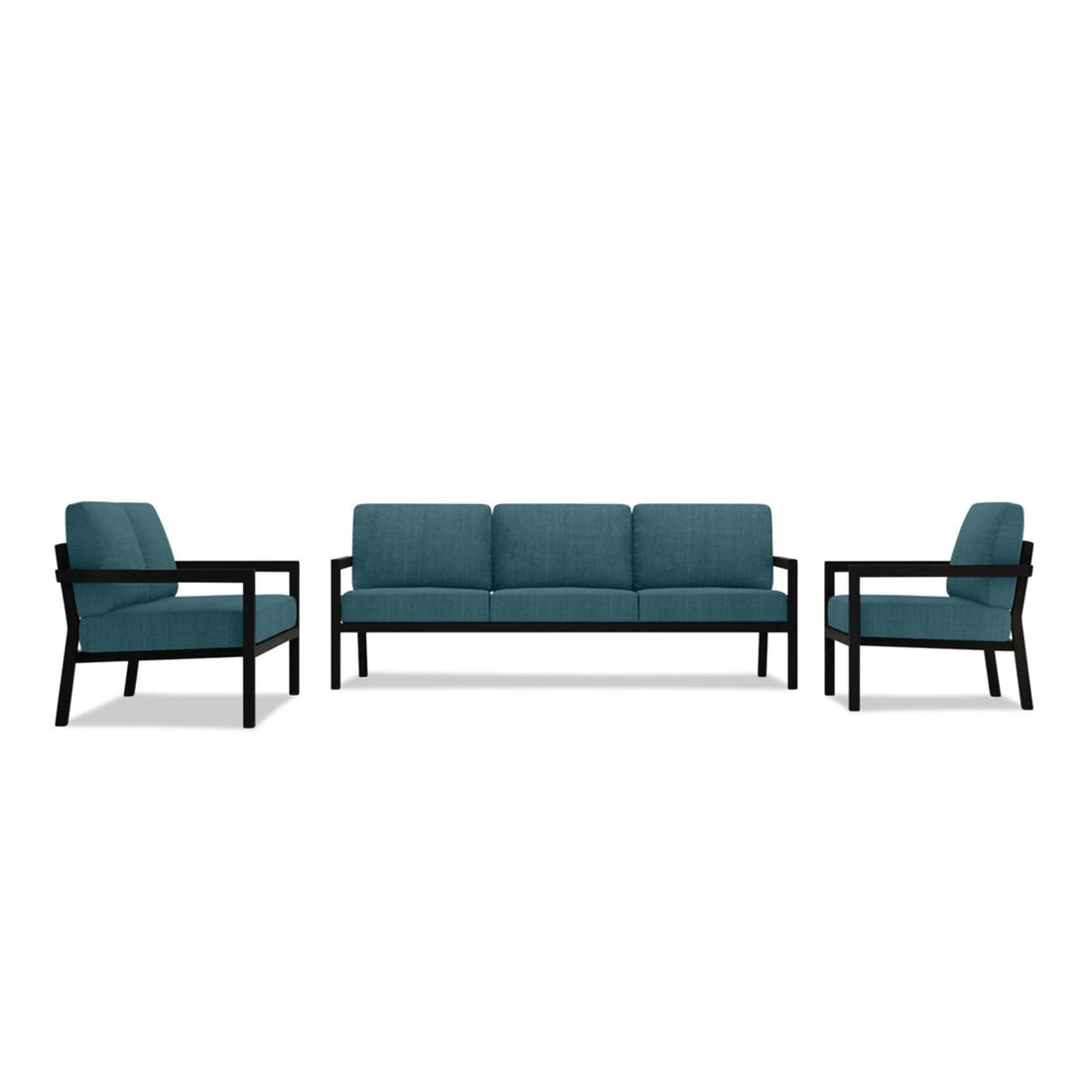 Pacifica 3 Piece Loveseat Set