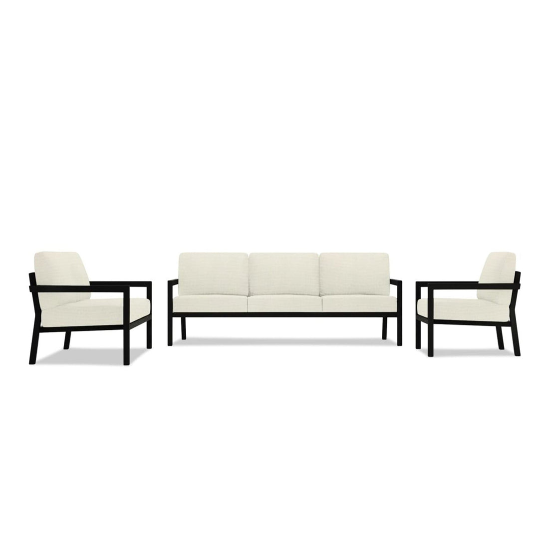 Pacifica 3 Piece Loveseat Set