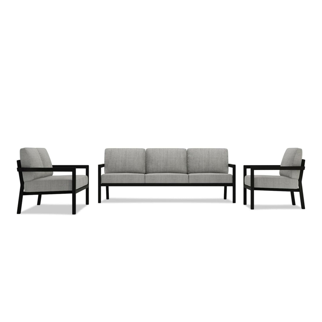 Pacifica 3 Piece Loveseat Set