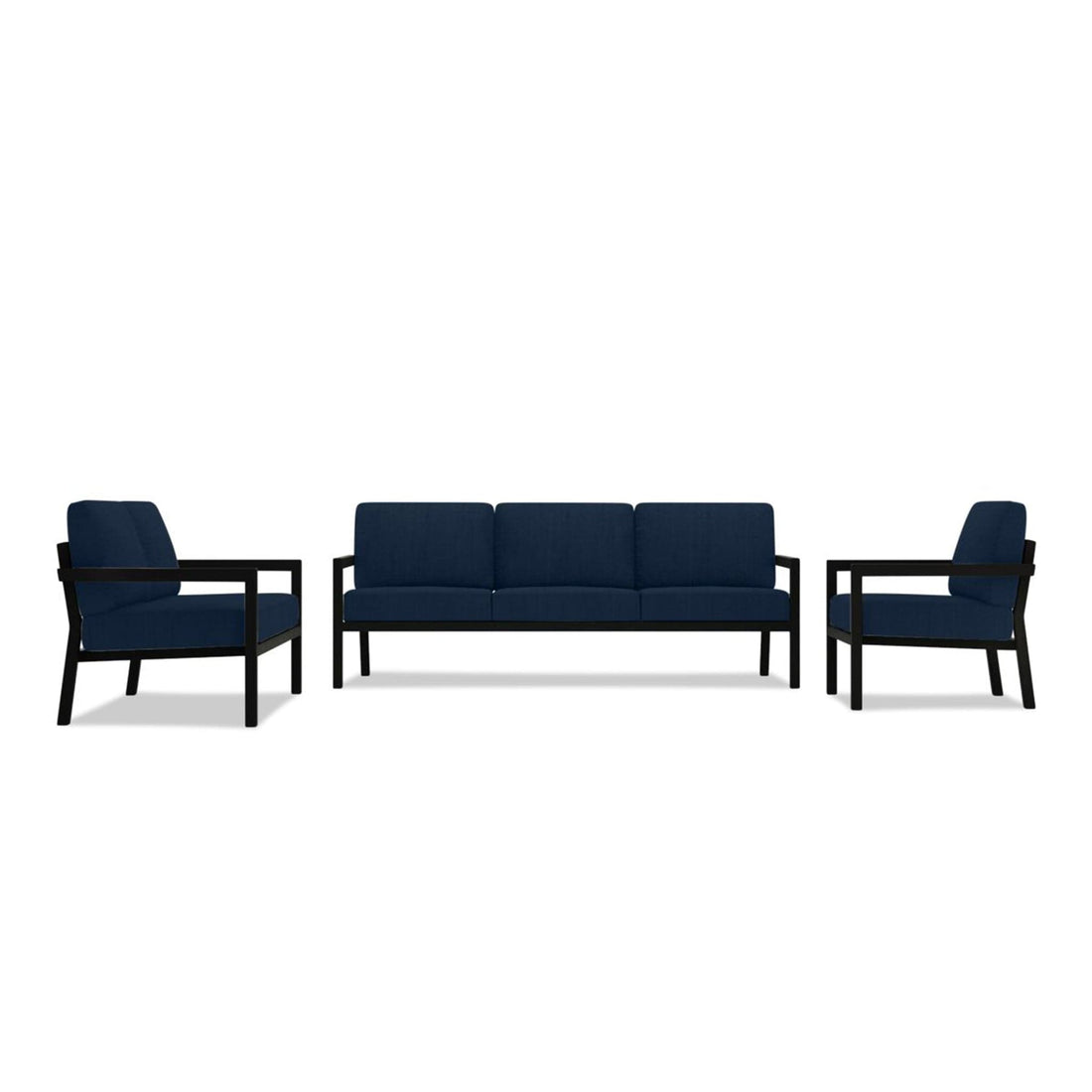 Pacifica 3 Piece Loveseat Set