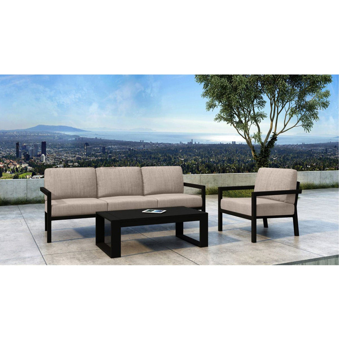 Pacifica 3 Piece Sofa Set