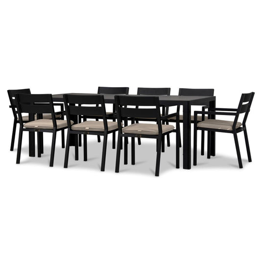  Pacifica 8 Seat Rectangular Dining Set 