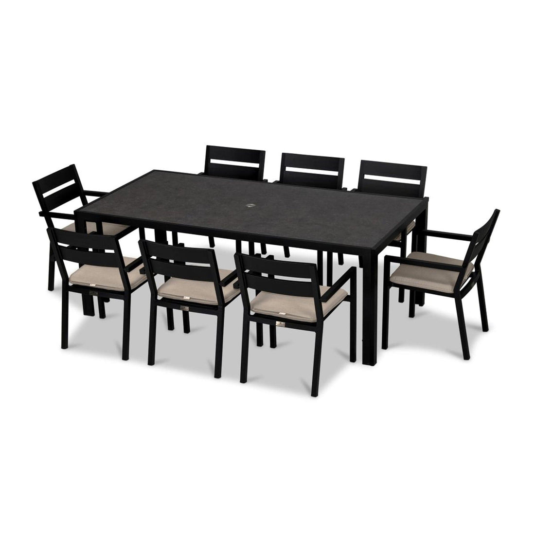 Pacifica 8 Seat Rectangular Dining Set