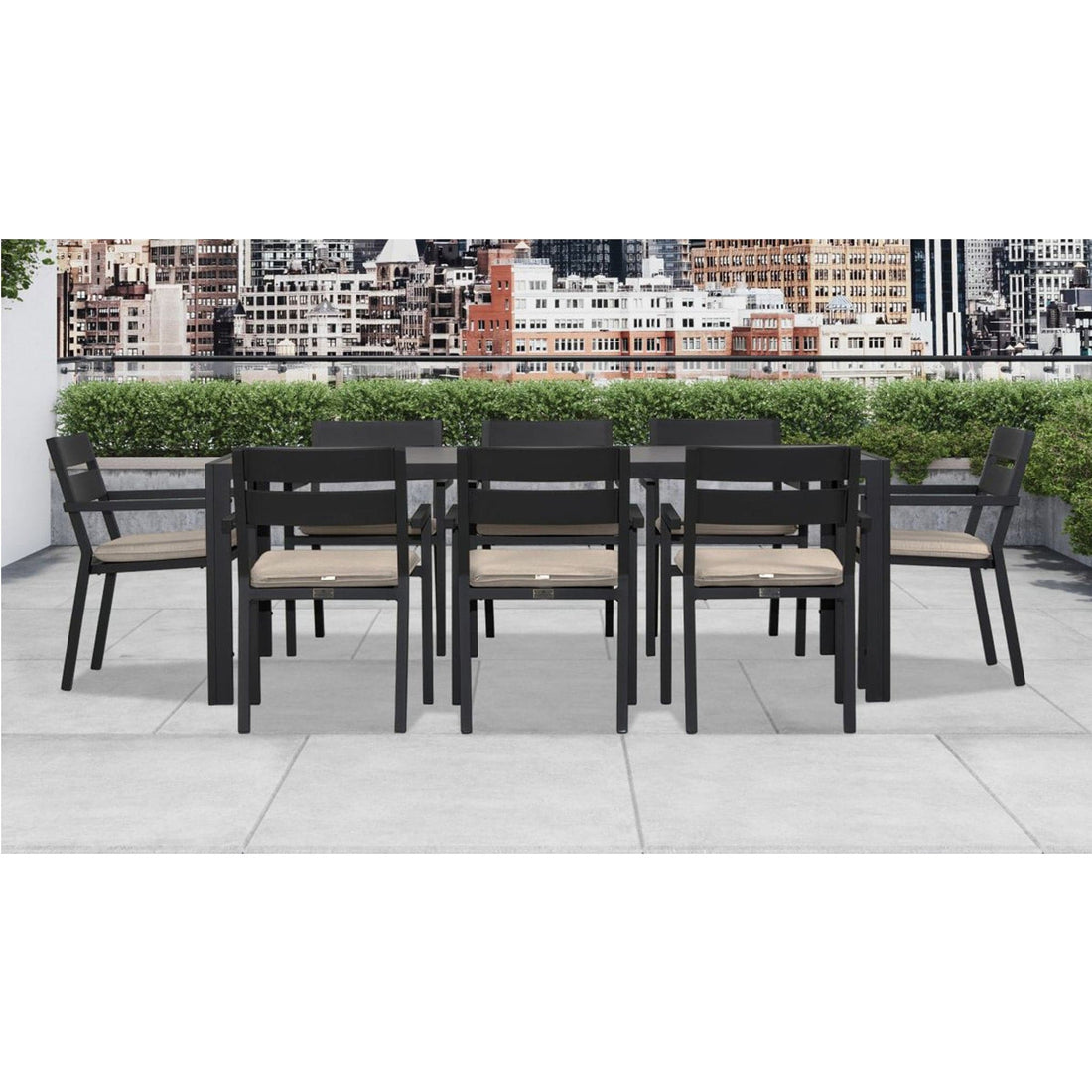 Pacifica 8 Seat Rectangular Dining Set