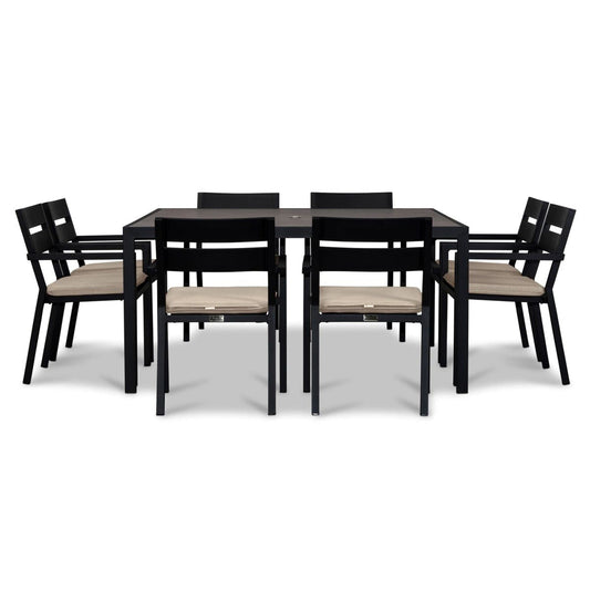 Pacifica 9 Piece Square Dining Set