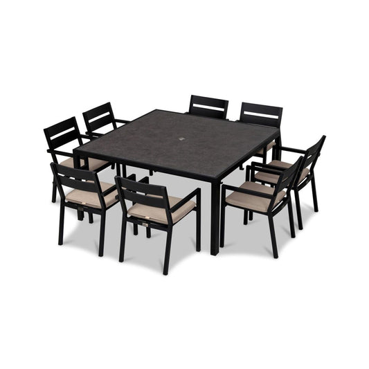 Pacifica 9 Piece Square Dining Set
