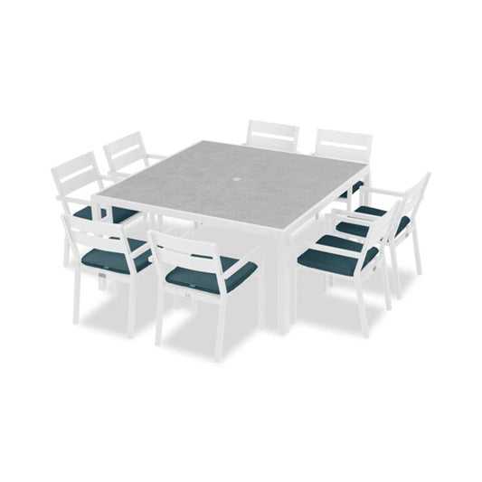  Pacifica 9 Piece Square Dining Set 