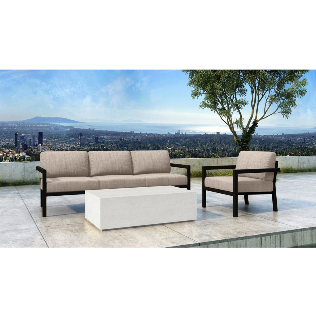 Pacifica Mason 3 Piece Sofa Set