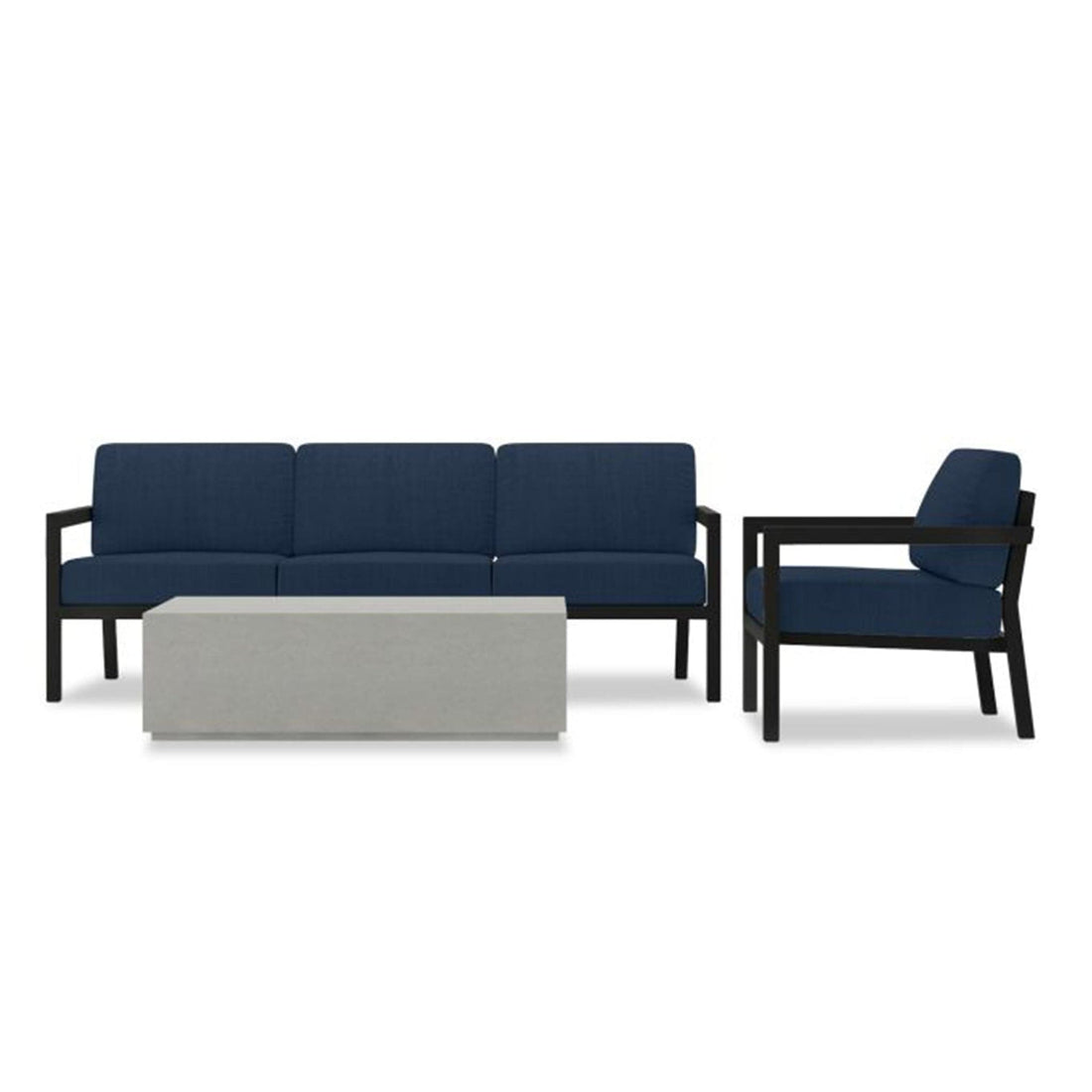 Pacifica Mason 3 Piece Sofa Set