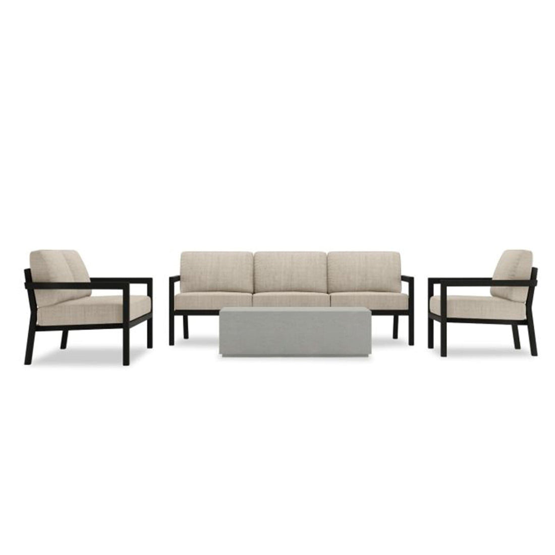 Pacifica Mason 4 Piece Sofa Loveseat Set