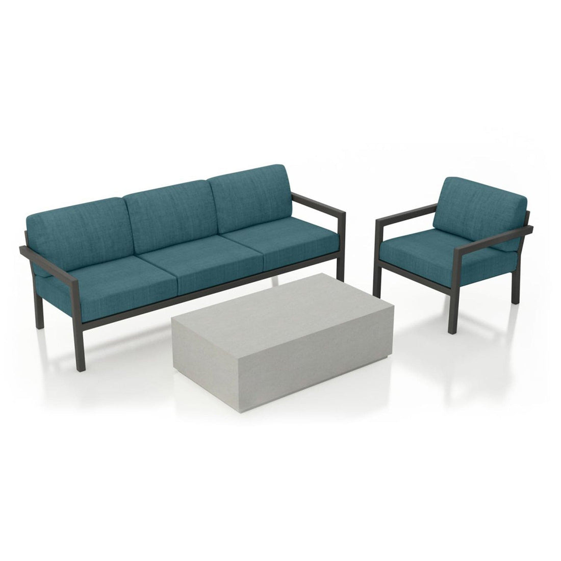 Pacifica Mason 3 Piece Sofa Set