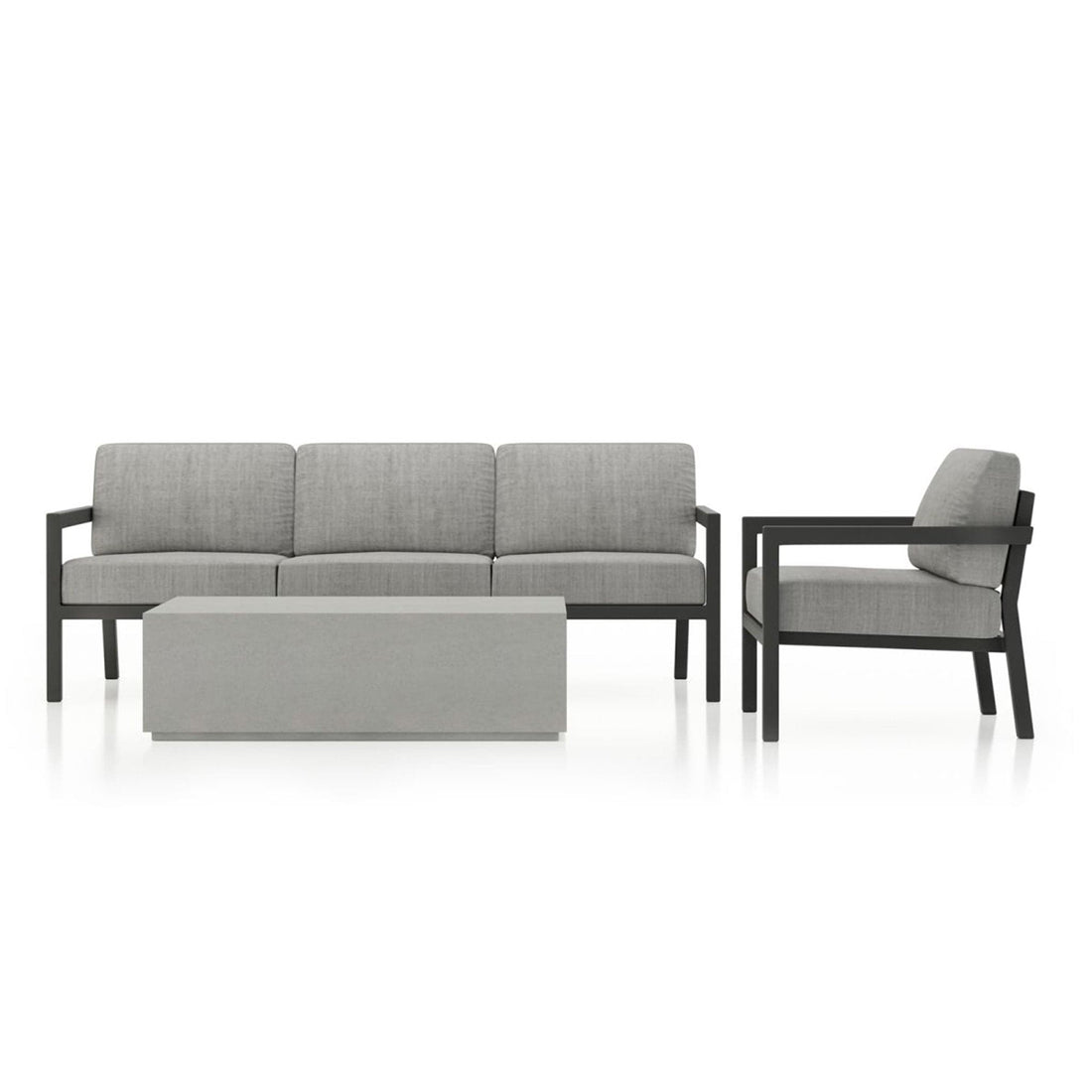 Pacifica Mason 3 Piece Sofa Set