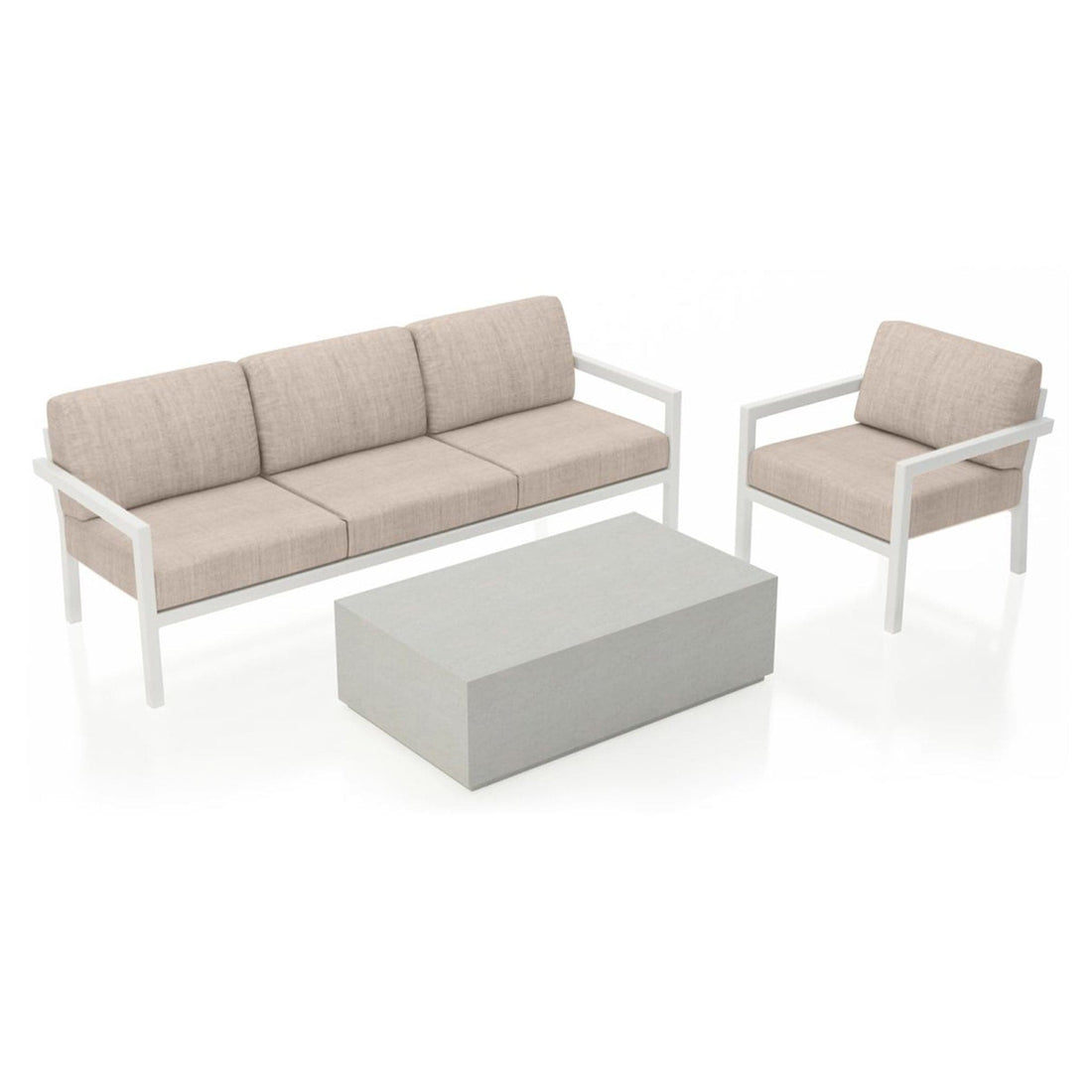 Pacifica Mason 3 Piece Sofa Set