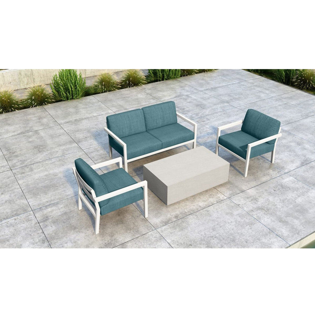 Pacifica Mason 4 Piece Sofa Set