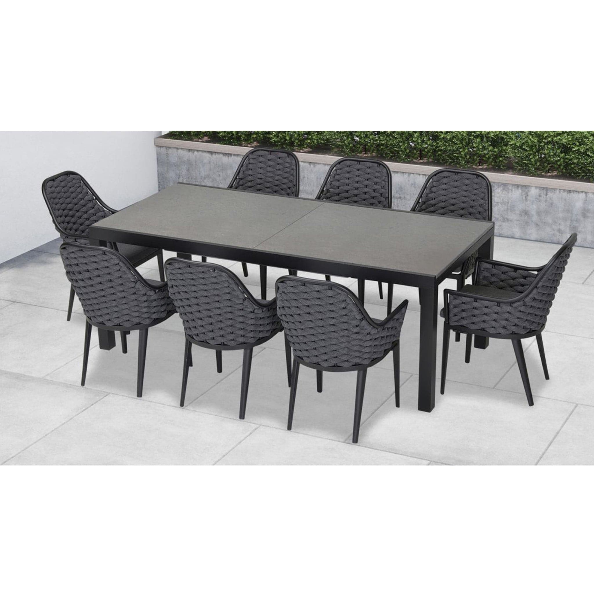 Parlor 9 Piece Extendable Dining Set