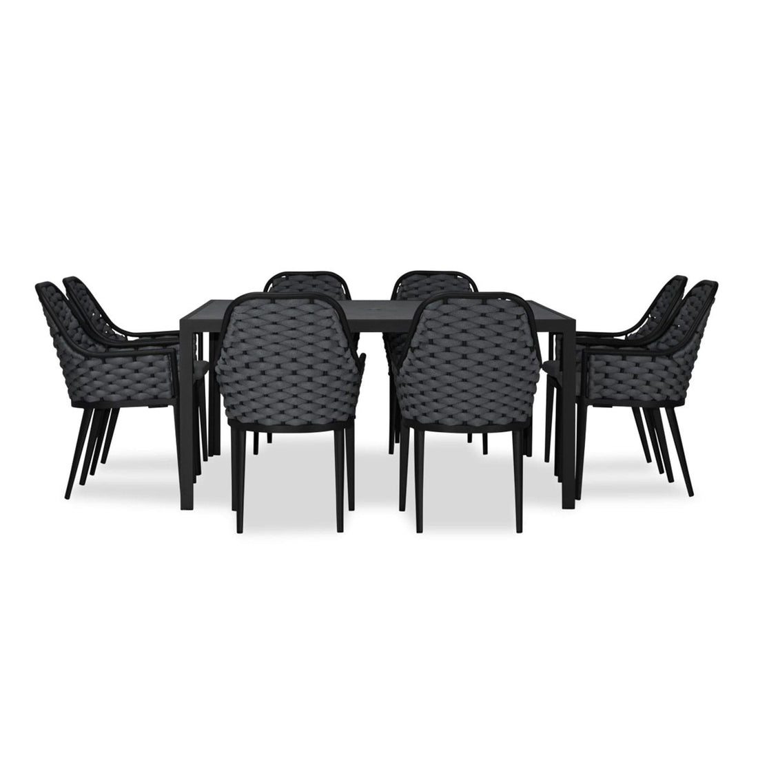 Parlor 9 Piece Square Dining Set