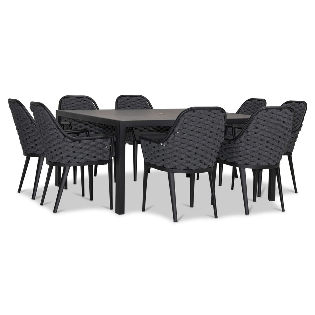 Parlor 9 Piece Square Dining Set