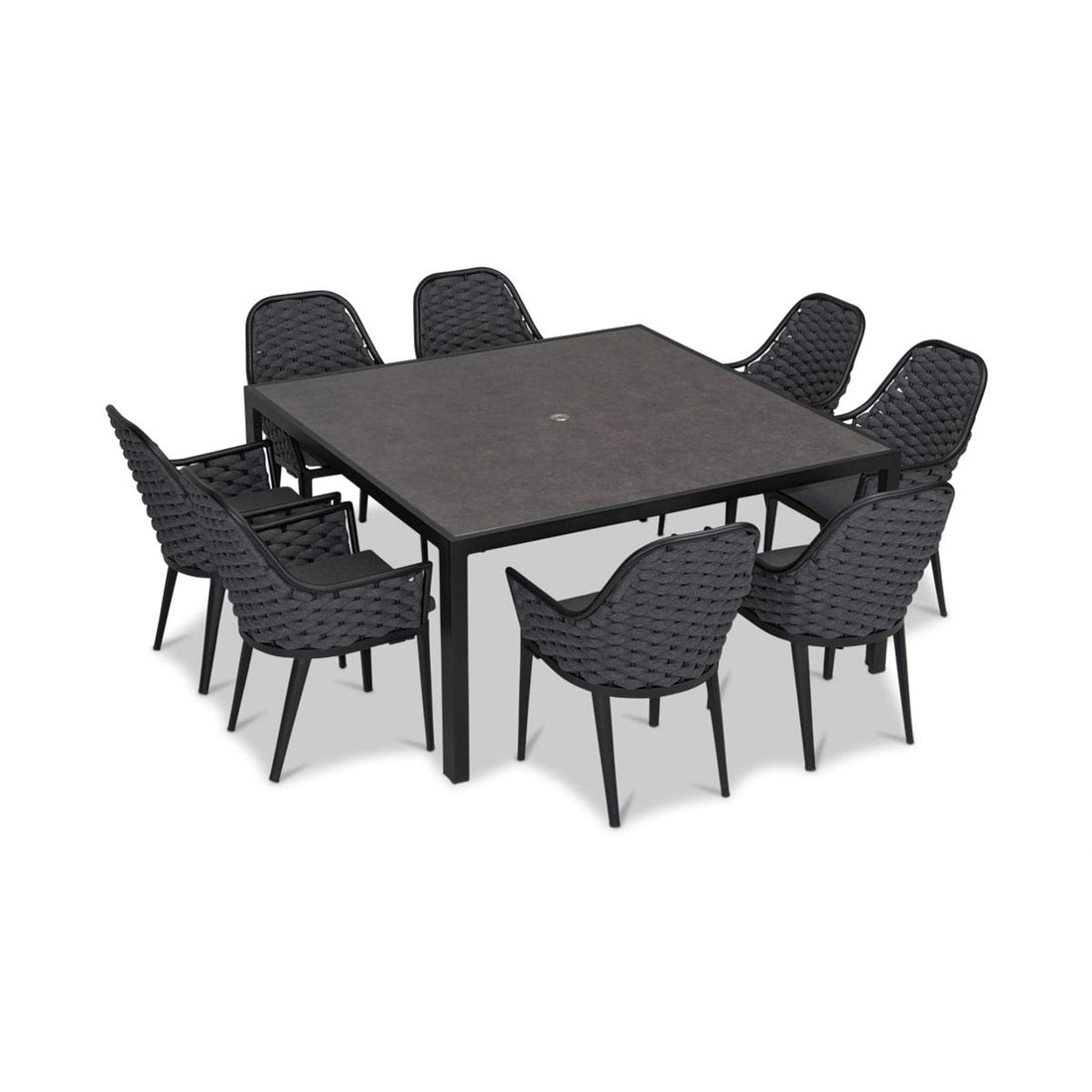 Parlor 9 Piece Square Dining Set