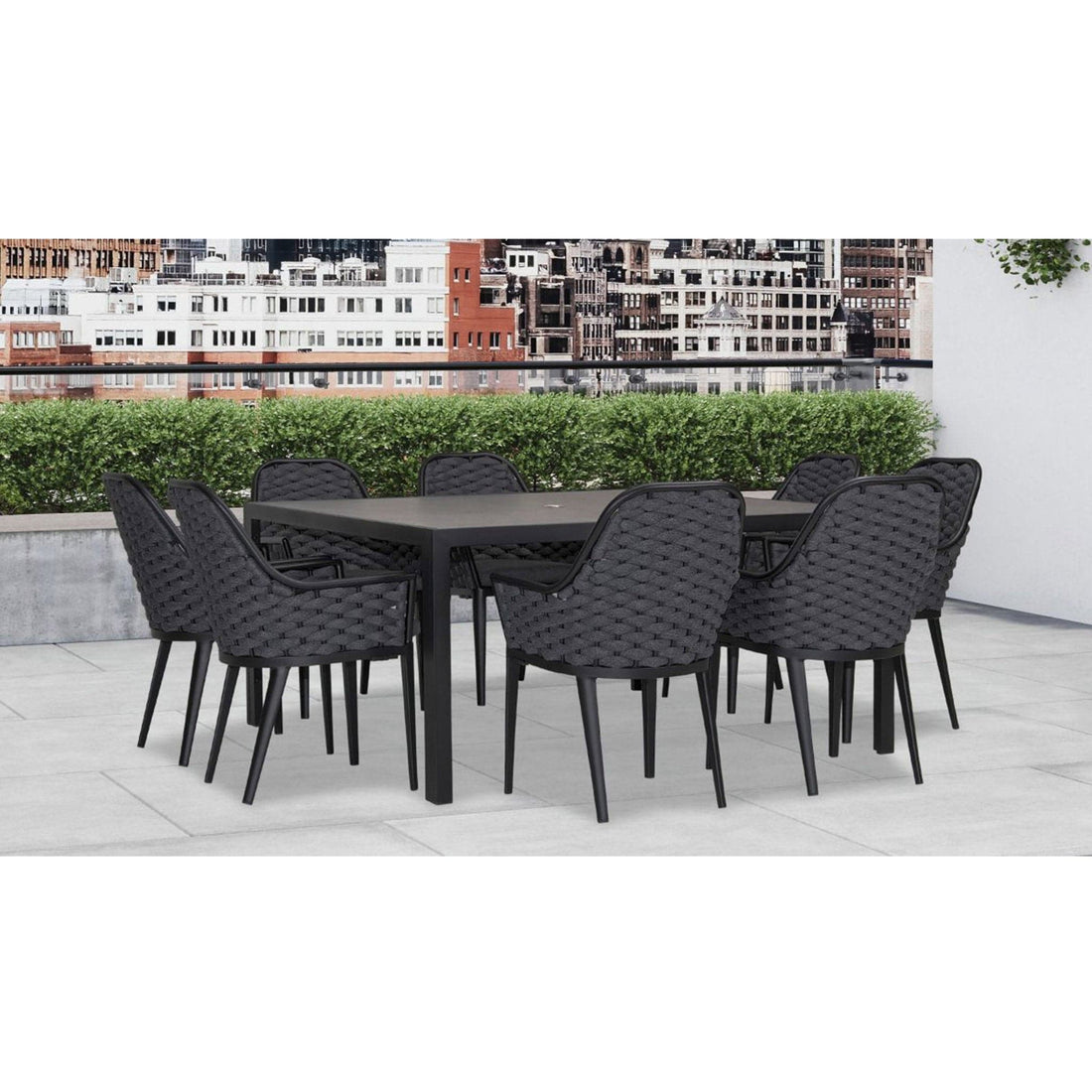 Parlor 9 Piece Square Dining Set