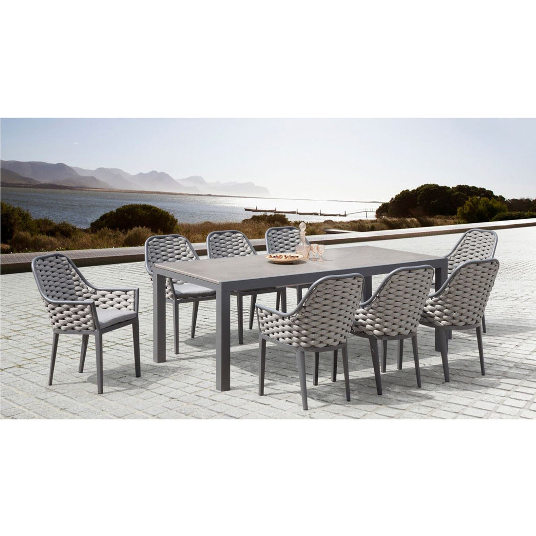 Parlor 9 Piece Extendable Dining Set