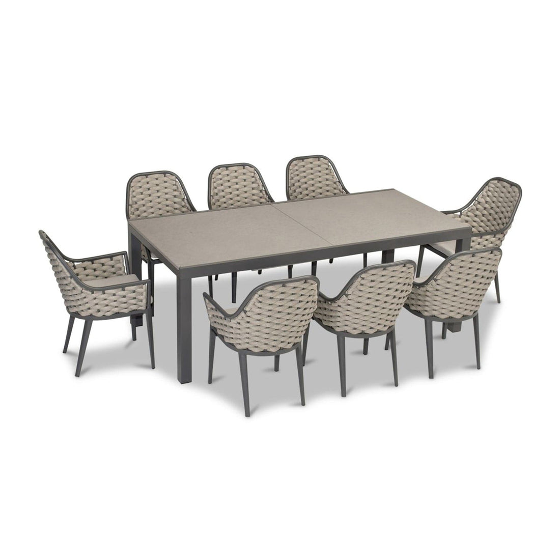 Parlor 9 Piece Extendable Dining Set